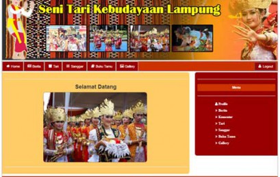 Mahasiswi Darmajaya Rancang Website Informasi Seni Tari Provinsi Lampung