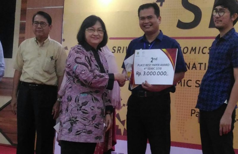 Membanggakan…! Dosen Darmajaya Raih Best Paper Award SEABC 2018