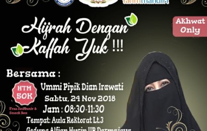 Yuk Hadir, Besok Ada Umi Pipik di IIB Darmajaya