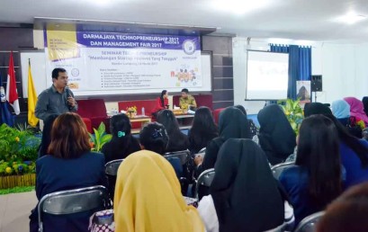 Darmajaya Technopreneurship 2017, Dorong Mahasiswa Bangun Startup Bisnis