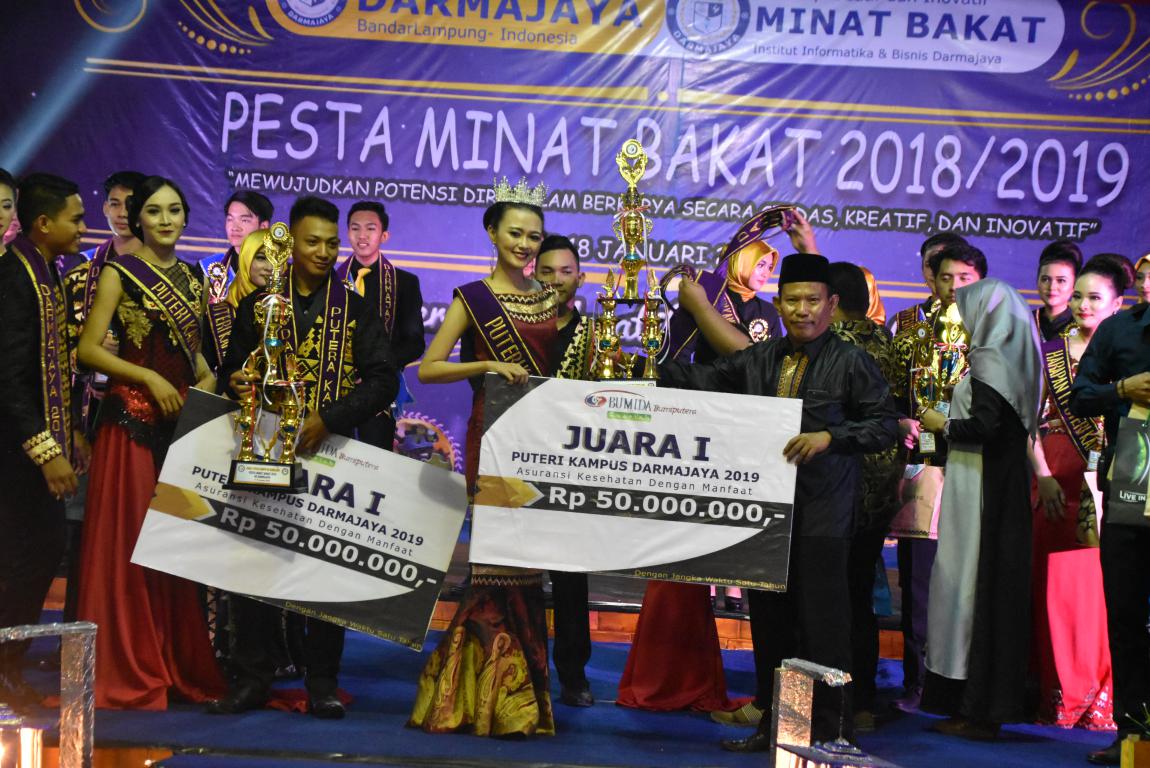 Pesta Minat dan Bakat : Krisna – Caca Putra Putri Kampus IIB Darmajaya 2019