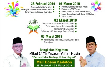 “Berbakti dan Berbagi untuk Negeri”, Milad ke 24 Yayasan Alfian Husin : Ingin Selalu dekat Masyarakat