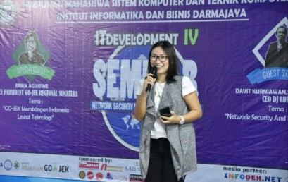 Seminar IT Darmajaya, Gojek Kisahkan Jadi Startup Terbesar di Indonesia