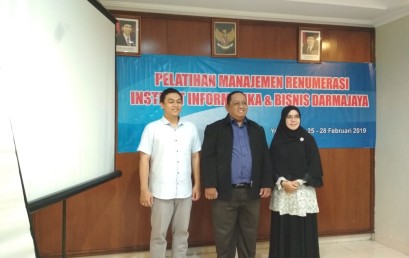 IIB Darmajaya Kirim Dua Karyawan Pelatihan Manajemen Remunerasi Kinerja