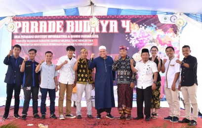 Ratusan Peserta Ramaikan Parade Budaya 4 UKM Permadu IIB Darmajaya