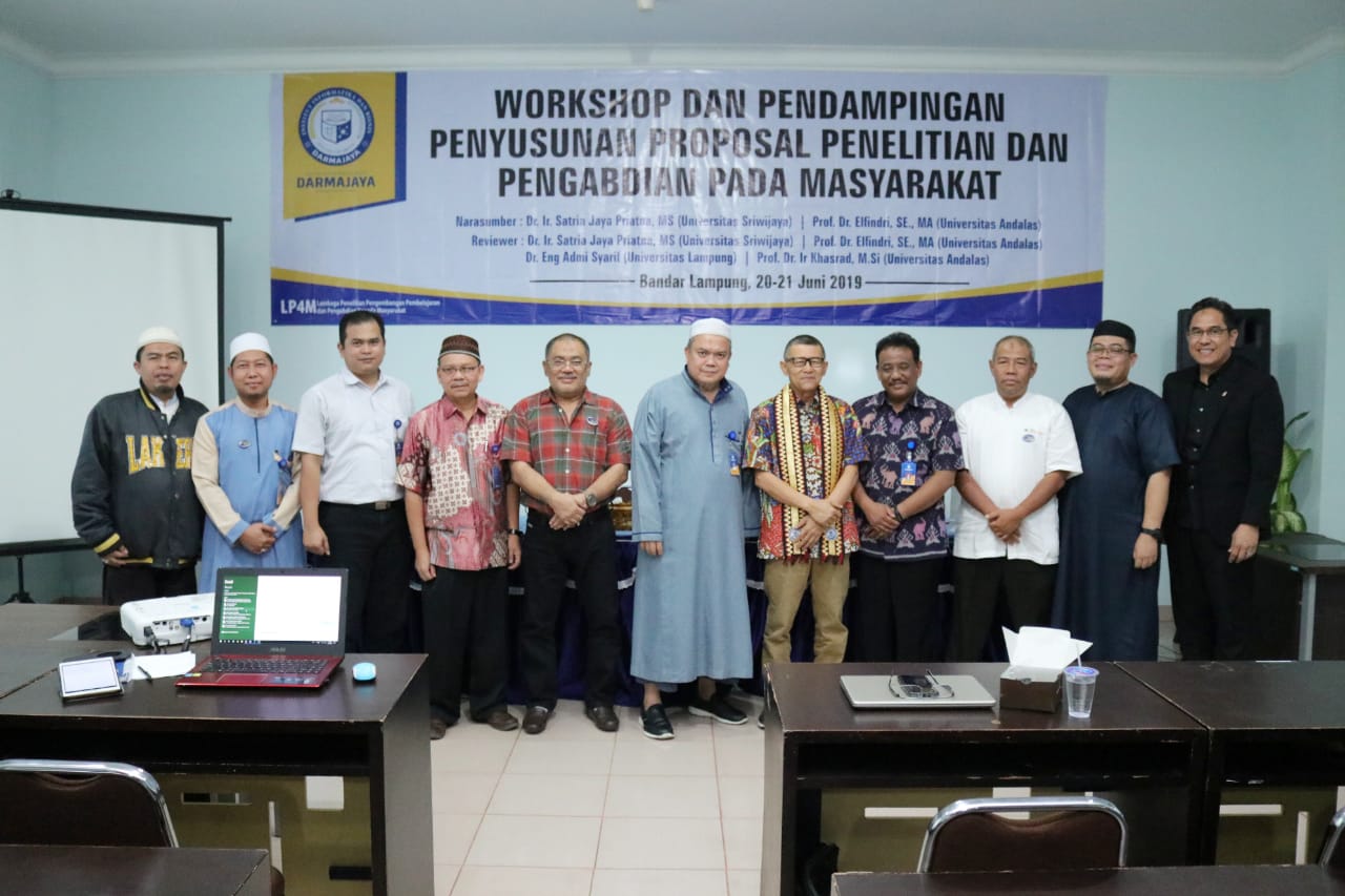 Tingkatkan Penelitian Dosen, IIB Darmajaya Gelar Workshop