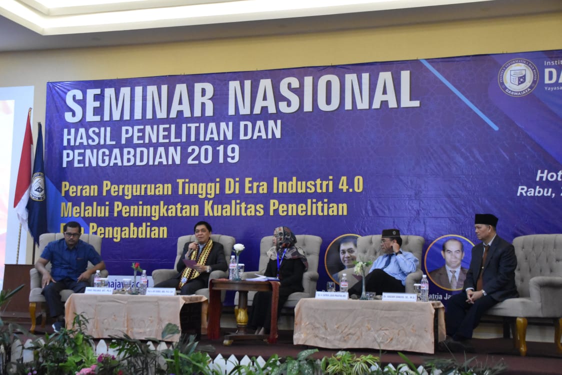 Semnas 2019, Institut Bisnis dan Informatika Darmajaya Siap Jadi Penggerak Penelitian dan Pengabdian Masyarakat