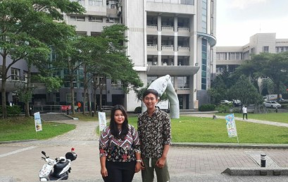 Dua Mahasiswa IIB Darmajaya Garap Penelitian Skripsi di Taiwan