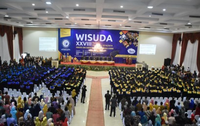 Hari Ini, 487 Lulusan IIB Darmajaya Diwisuda “Melisa dan Riko Lulusan Terbaik Fakultas”