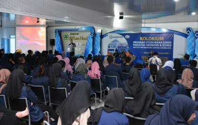 Gencarkan Publikasi Karya Ilmiah, Ratusan Mahasiswa Manajemen IIB Darmajaya Ikuti Kolokium