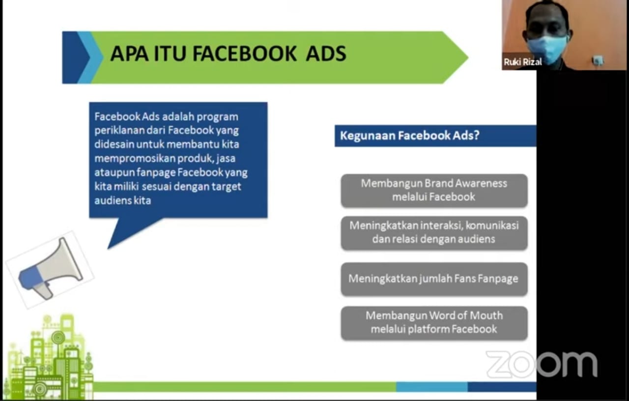 IIB Darmajaya Seminar Daring Promosi Efektif Gunakan Facebook dan Instagram