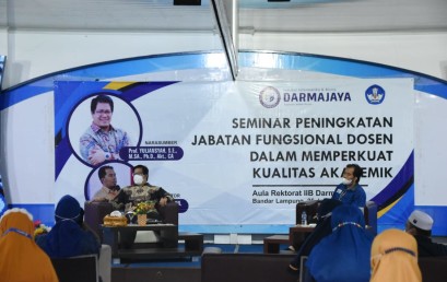 Hadirkan Kepala LLDikti, IIB Darmajaya Genjot Peningkatan Jenjang Akademik Dosen