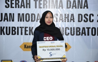 Niat Kembangkan Usaha Keluarga, Mahasiswi TI ini Jadi Pemenang DSC 2021