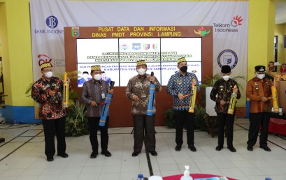 Smart Village Pemprov Lampung – IIB Darmajaya Dilaunching, Kemendagri dan Kemendes Memuji