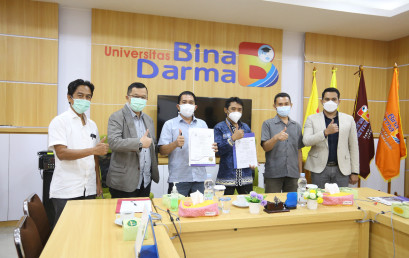 Prodi SK PTS Terbaik se-Sumbagsel ini MoA dengan Universitas Bina Darma Palembang