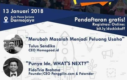 Kick Off Darmajaya Startup Competition 2018