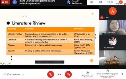 Olvi Geovinna, Mahasiswi Manajemen IIB Darmajaya Selesaikan Joint Research Selama 3 Bulan