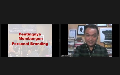 IIB Darmajaya–PT Tunas Dwipa Matra Gelar Webinar Sharing Tips & Trik Self Branding