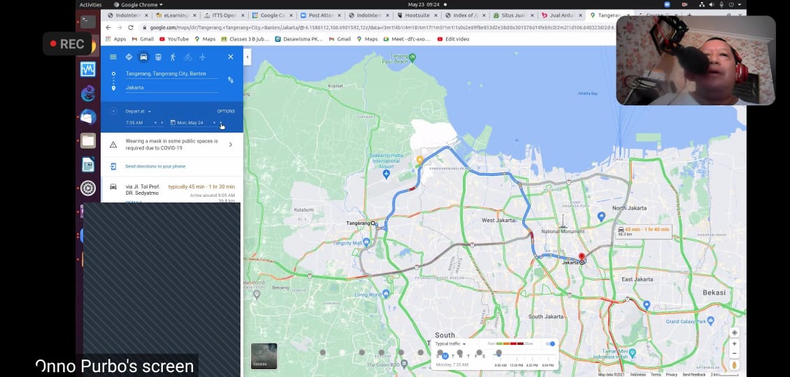 Prodi MTI Darmajaya Gelar Workshop Orange for Machine Learning & Data Science secara Daring