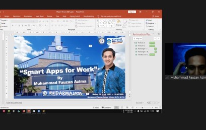 Dosen Prodi TI Kampus ini Latih Guru di Metro, Smartphone Apps for Work