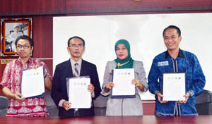 PERKUAT PROGRAM INTERNASIONAL, 4 PTS LAMPUNG BENTUK KONSORSIUM