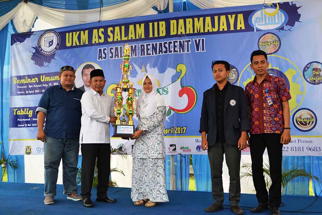 MA Diniyah Putri Pesawaran Juara Umum Annas VI UKM As Salam Darmajaya