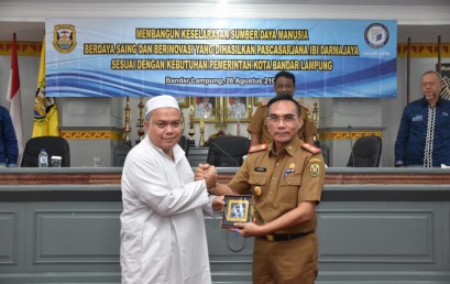 IBI Darmajaya – Pemkot Bandar Lampung Gelar Workshop Kurikulum Magister Teknik Informatika