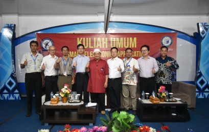 Delegasi NTVU Tiongkok Beri Kuliah Umum Smart Electronics Application di IIB Darmajaya