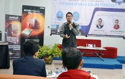 Hima TI Darmajaya Helat Seminar Inovasi Android dan Upgrade Technology