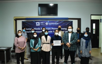 Inilah Enam Tenant Mahasiswa IIB Darmajaya Pemenang PPK Berbasis Teknologi 2021