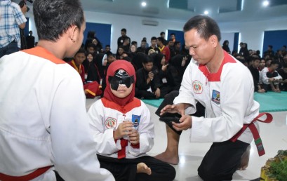 Ratusan Pesilat Berlaga dalam Kejurnas Pencak Silat IIB Darmajaya 2019