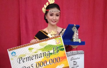 Mahasiswi Darmajaya Juara II Duta Bahasa Provinsi Lampung 2019