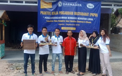 IIB Darmajaya Bantu Program Inovasi Desa menuju Lampung Selatan Bebas Sampah 2025