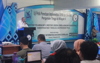 Uji Petik Pemetaan Implementasi SPMI dan SN-Dikti Perguruan Tinggi Wilayah II