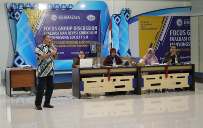 FGD IIB Darmajaya, Lulusan Harus Memiliki Knowlege, Soft Skills, dan Attitude