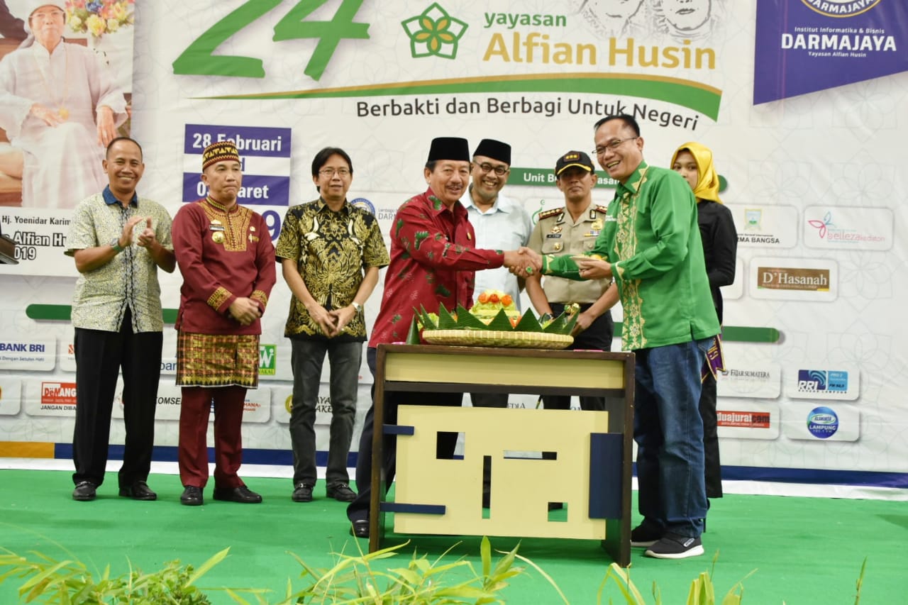 Milad ke-24, Wali Kota: Yayasan Alfian Husin Hadir untuk Lampung dan Indonesia