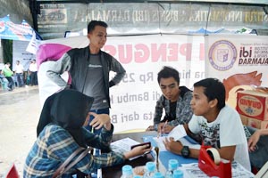 PROGRAM 100 RUKO BERSUBSIDI DIMINATI MAHASISWA DARMAJAYA