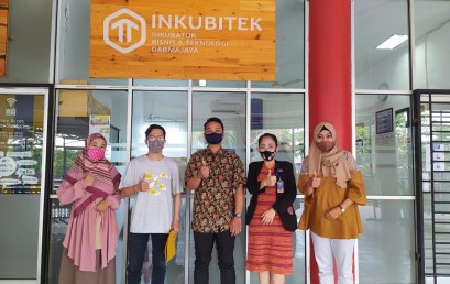 Inkubitek Darmajaya Kontrak Kerjasama dengan Pemenang DSC 2020