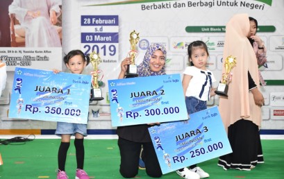 Milad Yayasan Alfian Husin ke 24: TB dan SD IT Pelangi Gelar Perlombaan dan Perform