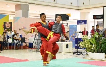 Milad ke 24 Yayasan Alfian Husin, Tapak Suci Ponpes Annida Pukau Pengunjung Mall