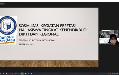 Prodi TI Kampus The Best ini Sosialisasi Kegiatan Prestasi Mahasiswa