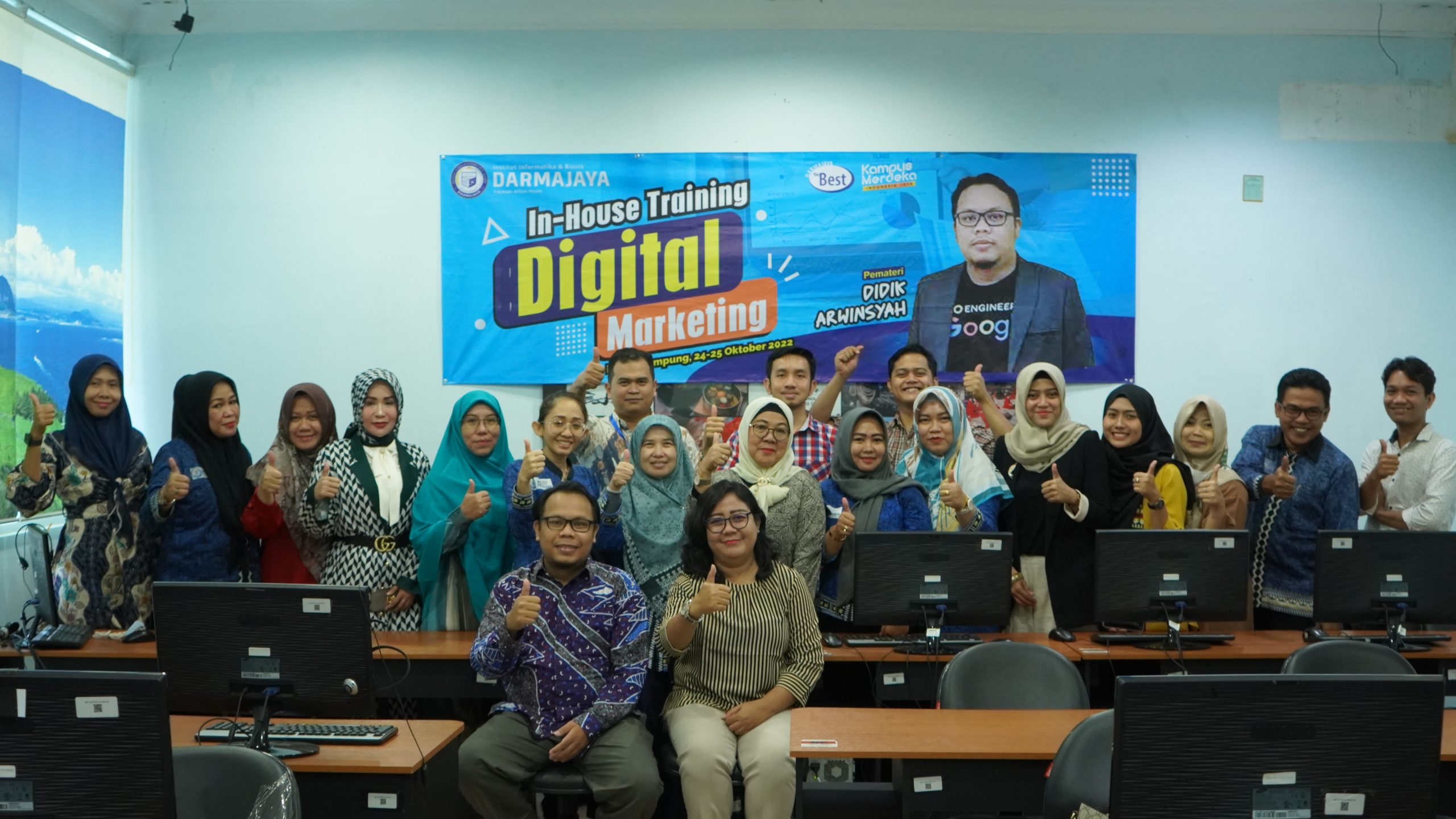 Prodi Manajemen Kampus The Best IIB Darmajaya Gelar IHT Digital Marketing