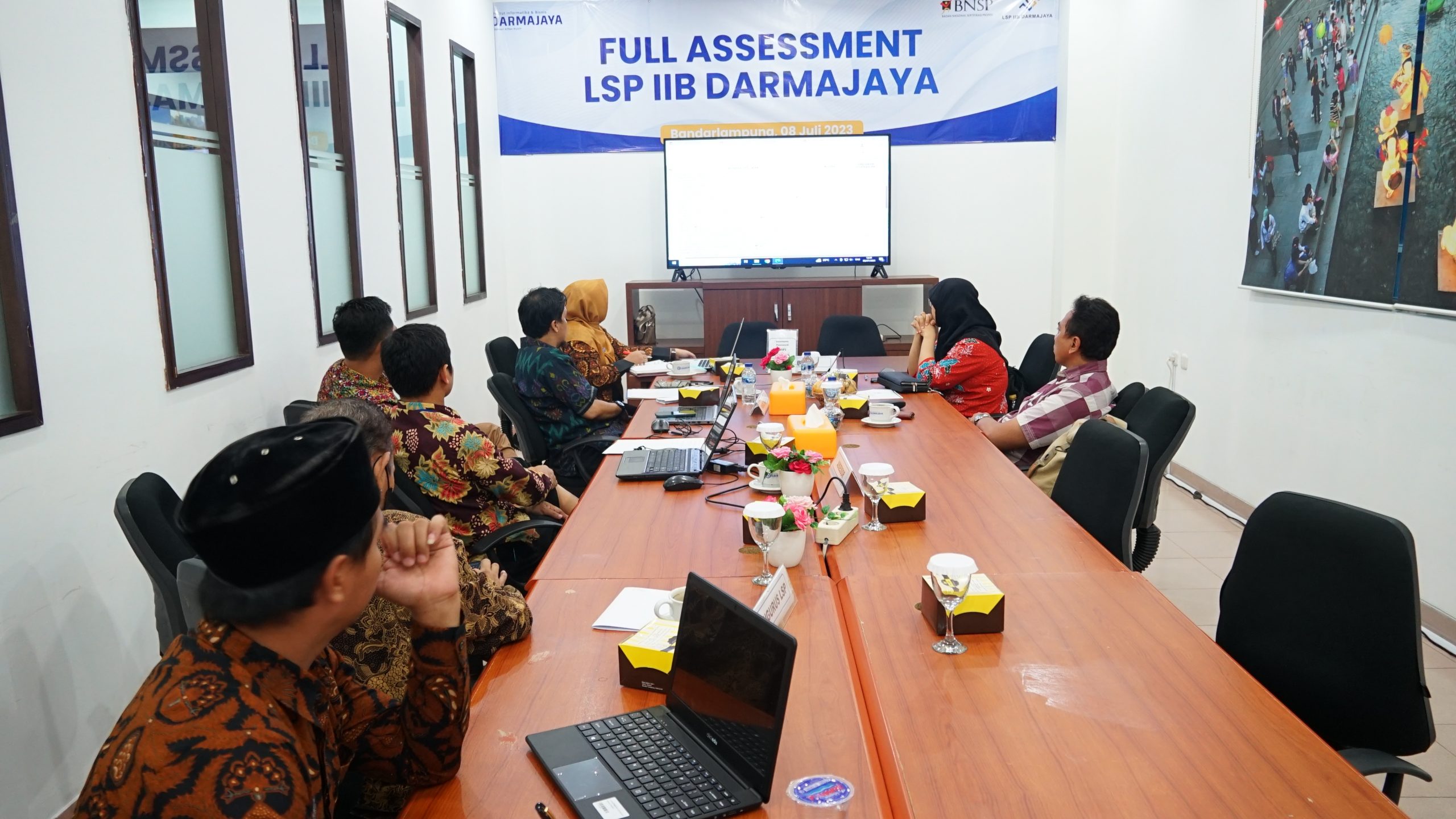 BNSP RI Gelar Full Assessment LSP IIB Darmajaya