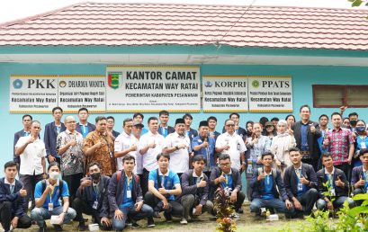 IIB Darmajaya Terjunkan 106 Mahasiswa PKPM pada 4 Kecamatan di Kabupaten Pesawaran