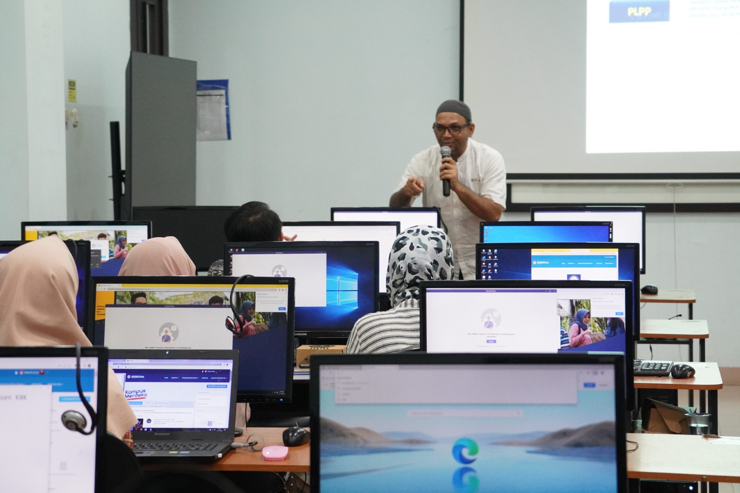 Tingkatkan Kualitas Pembelajaran, LPM IIB Darmajaya Sosialisasi LMS bagi Dosen KBK