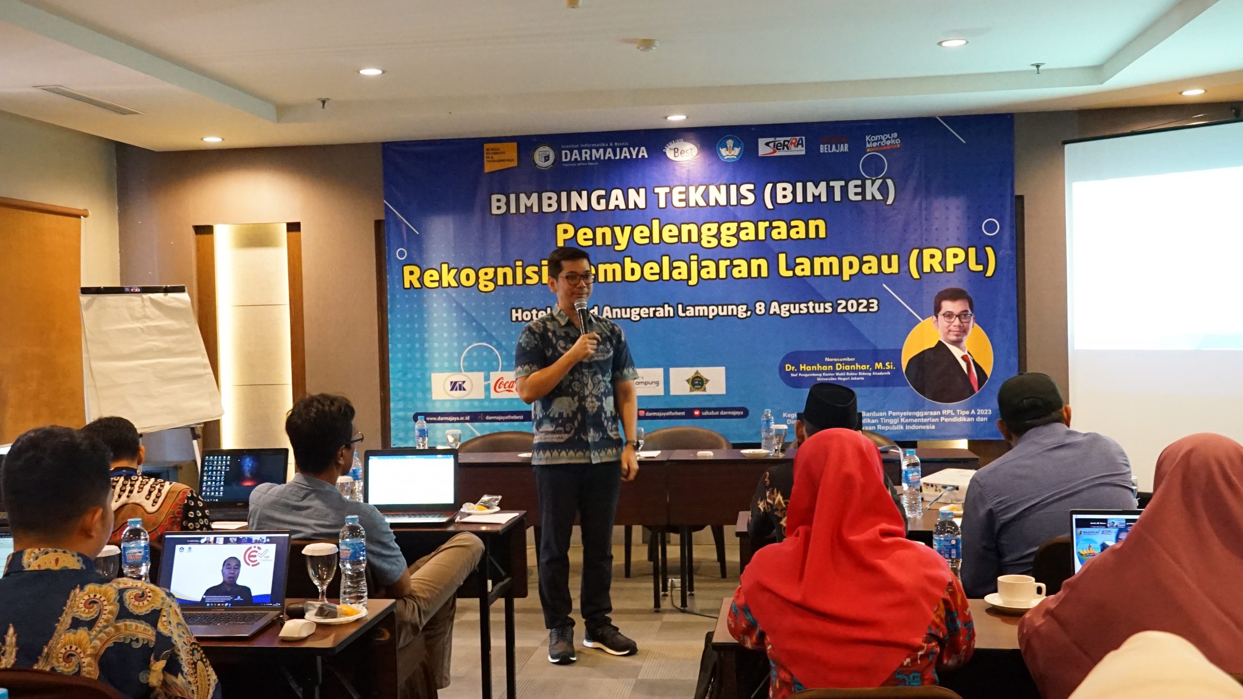 Buka Jalur RPL, Kampus The Best IIB Darmajaya Gelar Bimbingan Teknis