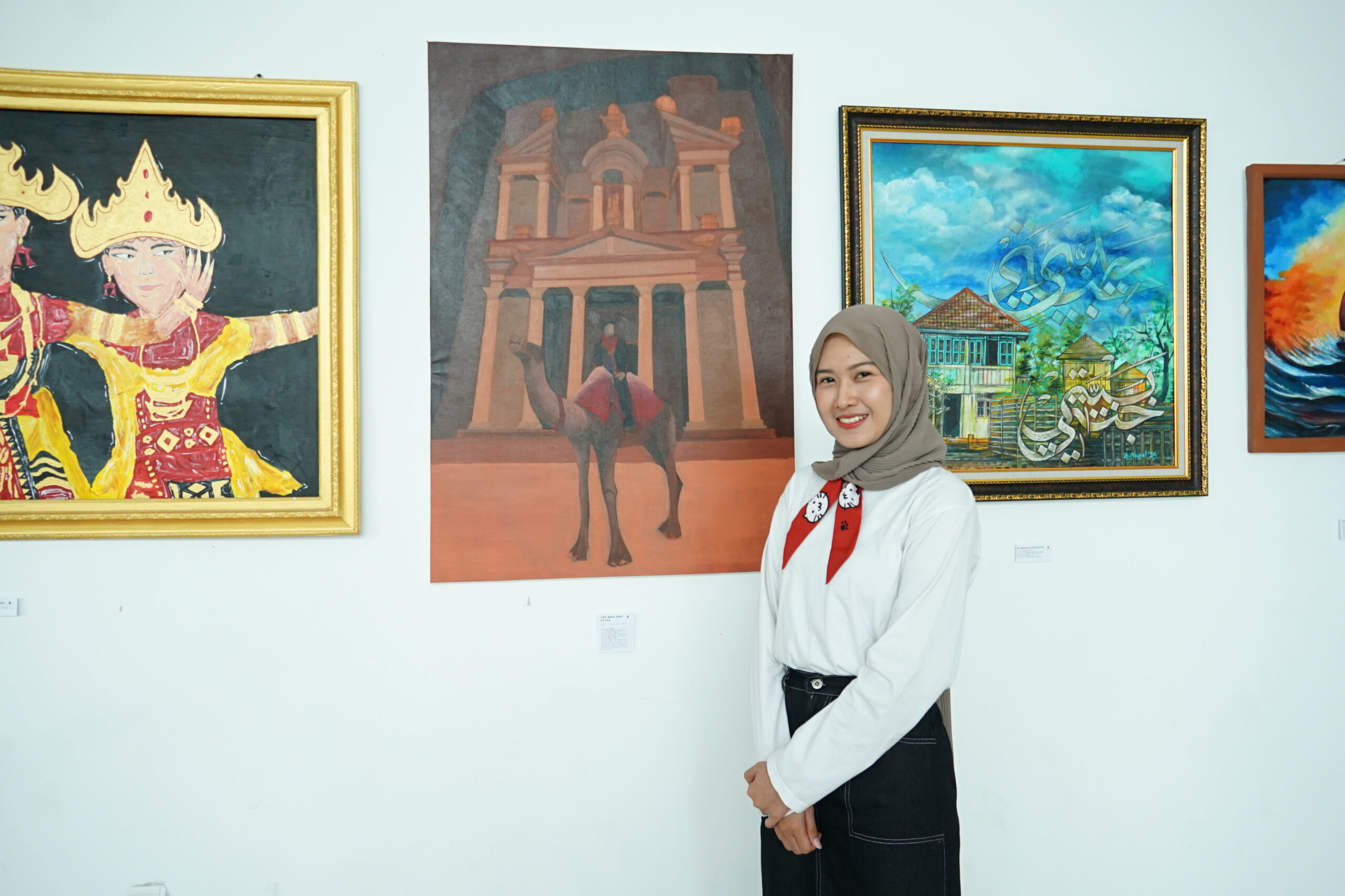 Mahasiswa Baru IIB Darmajaya Unjuk Gigi! Karya Seni Mereka Tampil di Pameran Bergengsi Lampung