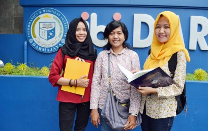 Tiga Mahasiswa Perbanas Lakukan Research di Darmajaya