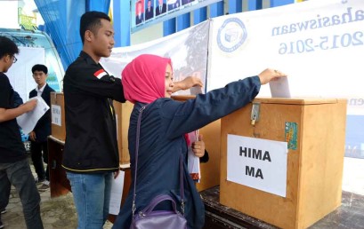 Ribuan Mahasiswa Darmajaya Gunakan Hak Suara