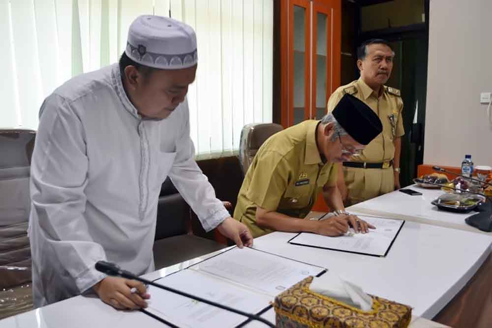 Pringsewu-Darmajaya Tandatangani MoU Wujudkan Digital Village